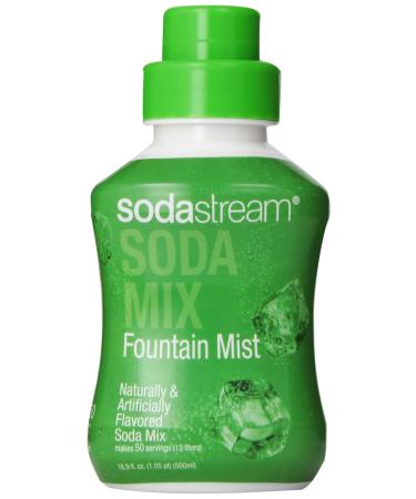SodaStream Fountain Mist Syrup 500mL Fountain Mist 16.91 Fl Oz (Pack of 1)