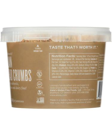 Aleias Gluten Free Bakery Italian Bread Crumbs 13 oz - Premium Gluten-Free Crumbs - Buy Online on SooperMarket.com