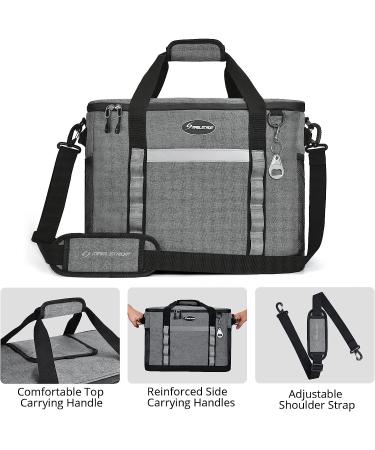 Maelstrom 75 Can Soft Cooler Bag - Collapsible & Leakproof - Large Portable Travel Cooler for Camping, Beach, Kayaking - Gray - Buy Online on SooperMarket.com
