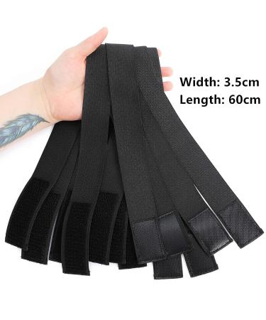 Welfare Products Elastic Hair Bands for Lace Frontal Melt - 5 PCS Wig Bands for Keeping Wigs in Place | Wig Edge Control Elastic Bands - Buy Online on SooperMarket.com