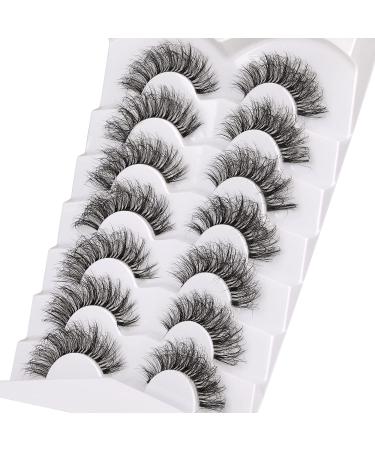 Geeneiya 5D15 Wispy Fluffy False Eyelashes - 7 Pairs (16mm) - Buy Online on SooperMarket.com