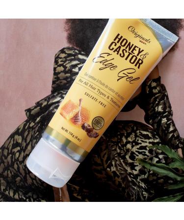 Africa's Best Originals Honey and Castor Edge Hair Gel - Sulfate-Free 4 oz - Buy Online on SooperMarket.com