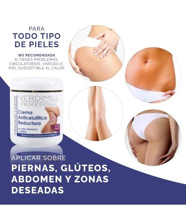 Profesional Crema Anticelul tica Reductora 500 ml | Efecto R pido para Piel Suave - Env o Internacional - Buy Online on SooperMarket.com