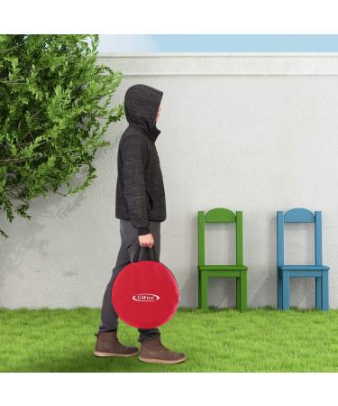 G4Free Portable Collapsible Cornhole Game Set - 3ft x 2ft Size - 8 Bean Bags - Carrying Case - Camping Travel - Red Blue - Buy Online on SooperMarket.com