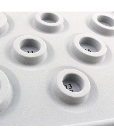 Tegg Bracelet Board: Flocked Bead Beading Jewelry Organizer Tray - DIY Craft Panel - Buy Online on SooperMarket.com