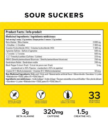 Red X Lab Juiced Pre-Workout Powder Pumps & Strength Hyper Concentrate L-Citrulline Beta Alanine For Men & Women 33 Servings (Sour Suckers 200g) Sour Suckers 33 Servings (Pack of 1) - Buy Online on SooperMarket.com