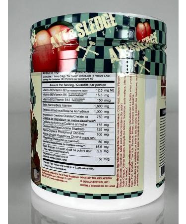 Axe & Sledge Seventh Gear Extreme Pre-Workout - High Stimulant Pre Workout High Energy Intense Focus Unmatched Energy 60 Serving Portions (Your Mom's Sweet Peach) - Buy Online on SooperMarket.com