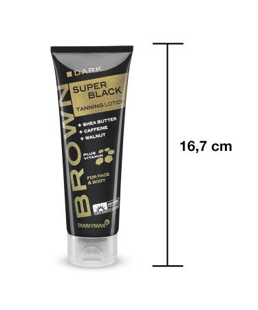 Tannymaxx Brown Super Black Tanning Lotion - 125ml | Premium Tanning Lotion for Deep Bronze Glow - International Shipping Available - Buy Online on SooperMarket.com