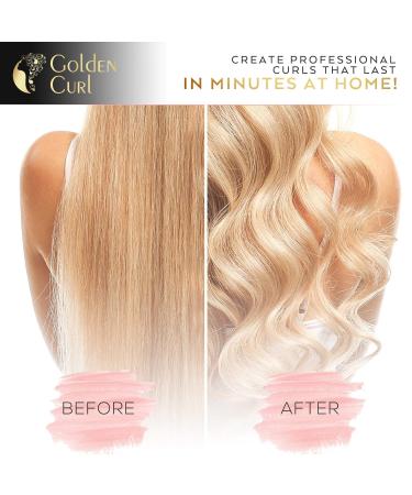 Lockenstab Hair Curler for Beach Waves - 18mm to 25mm - Durable 5-Year Use - Best Curling Iron for Short & Long Hair - International Shipping Available - Buy Online on SooperMarket.com