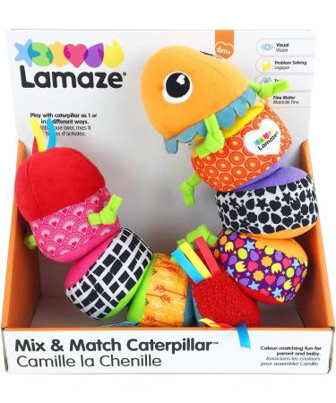 Buy Lamaze Mix & Match Caterpillar Toy | Soft Sorting Puzzle for Babies 6+ Months - Perfect Gift for New Parents - Buy Online on SooperMarket.com