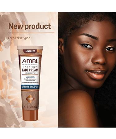 Ambi Even & Clear Fade Cream - Hyperpigmentation Treatment, Dark Spot Corrector with Niacinamide & Licorice Root Extract - 1 Fl Oz - Buy Online on SooperMarket.com