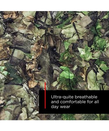 AYIN Ghillie Suit for Men - 3D Leaf Bush Camo for Turkey Hunting - Woodland Hooded Gillie Suit 2XL/3XL Green Leaf - Buy Online on SooperMarket.com