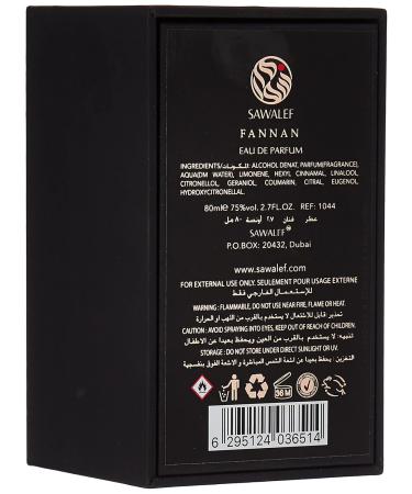 Swiss Arabian FANNAN Eau de Parfum 80 mL from the SAWALEF Boutique Range | Unisex Mossy Woods Niche Release | Long Lasting with Intense Sillage | Cologne for Men and Perfume for Women Oud - Buy Online on SooperMarket.com