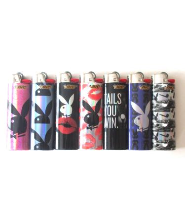 Bic Playboy Series Lighters Lot of 7