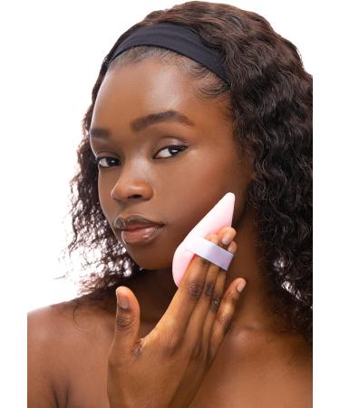 Brushworks Triangular Powder Puff Duo - Professional Makeup Applicator Set - Buy Online on SooperMarket.com