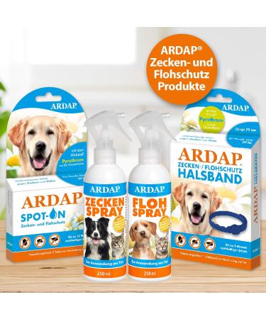 ARDAP Ticks and Flea Powder 150g for Dogs & Cats | Effective Pest Protection Against Fleas Ticks Lice & Mites - International Shipping Available - Buy Online on SooperMarket.com