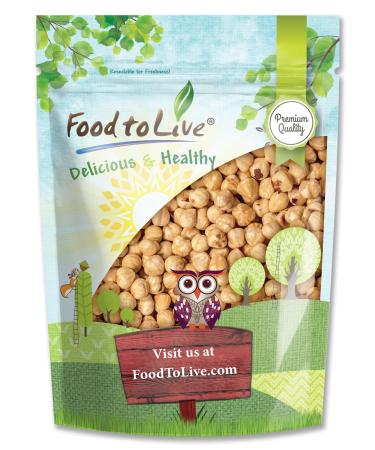 Dry Roasted Blanched Hazelnuts with Himalayan Salt, 1 Pound  Oven Roasted Lightly Salted Whole Filberts, No Oil Added, Keto, Vegan Snack, Bulk. Rich in Essential Fatty Acids. Great for Baking