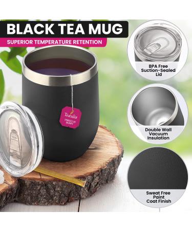 Women's Gift Set: Portable Kettle, Organic Tea, Honey, Hot Cocoa, Coffee, Pashmina Shawl | Birthday Basket for Friendship, Self-Care, Teacher, Mom - Buy Online on SooperMarket.com