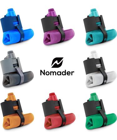 Nomader Collapsible Water Bottle 22 oz Aqua Blue - Leak Proof Twist Cap, BPA Free - Buy Online on SooperMarket.com