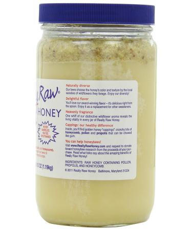 Really Raw Honey - Unprocessed 2 LB 10 OZ | Pure & Natural Sweetener - Buy Online on SooperMarket.com