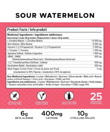 Red X Lab Swole Pre-Workout Powder Pumps & Strength Extreme Intensity Hyper Concentrate Citrulline Malate 2:1 Beta Alanine For Men & Women 25 Servings (Sour Watermelon 500g) Sour Watermelon 500 gram - Buy Online on SooperMarket.com