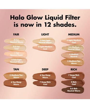 e.l.f. Complexion Perfection Brush Kit Makeup Brushes For Concealer & Foundation & Halo Glow Liquid Filter Complexion Booster For A Glowing Soft-Focus Look - Buy Online on SooperMarket.com