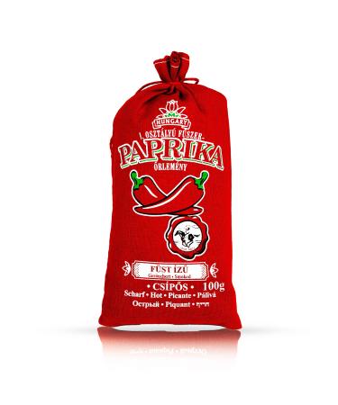 Hungarian Ground Paprika Origin: Kalocsa Hungary (Hot & Smoked 100g)