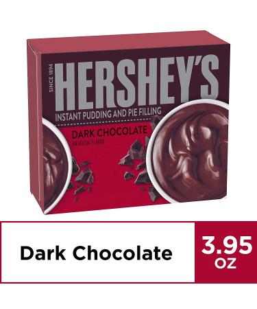 Hershey's Instant Dark Chocolate Pudding & Pie Filling - 3.95 oz Boxes (Pack of 24) - Buy Online on SooperMarket.com