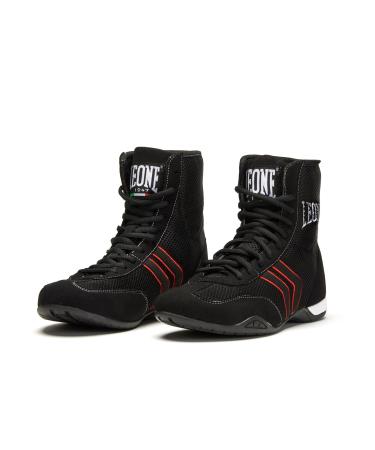 LEONE 1947 Boxing Boots Unisex Adults Black CL188 45 EU Black