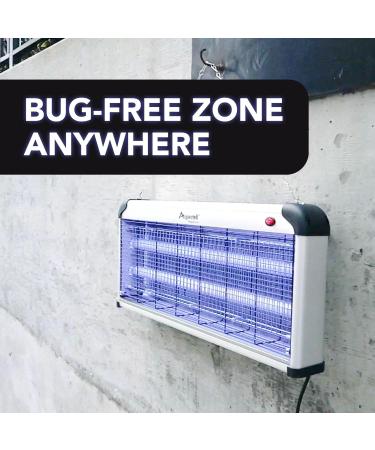 ASPECTEK 40W Insect Fly Killer - Indoor Use Effective Against Flies Moths Mosquitos Cockroaches Wasps Beetles and Bugs - Buy Online on SooperMarket.com