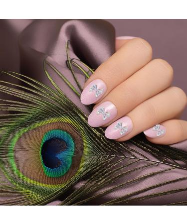 140pcs Aurora Bow Nail Charms & Rhinestones 3D Nail Bows Colorful Nail Charms for Acrylic Nails Resin Bowknot Nail Charms DIY Nail Accessories for Women Girls Nail Crafts Art - Buy Online on SooperMarket.com