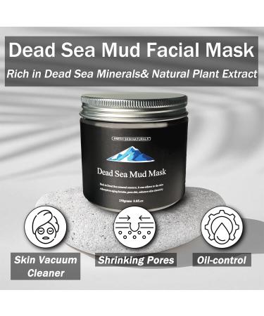 Dead Sea Mud Mask Clay Mask with Aloe Vera Spa Quality Natural Facial Mask Deep Pore Reducer for Face and Body Acne Blackheads Blemish Oily Skin Wrinkles Vegan Cruelty-Free Cosmetic Mineral-Rich - Buy Online on SooperMarket.com
