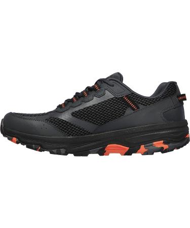 Skechers Men's GoRun Altitude Trail Shoe 10.5 - Charcoal/Orange/Black | Air Cooled Foam for Walking, Running, Hiking - Buy Online on SooperMarket.com
