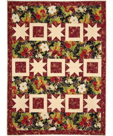 3-Yard Quilts Pattern Book by Fabric Cafe - Unlock the Magic of Quilting with 12 Stunning Designs - Buy Online on SooperMarket.com