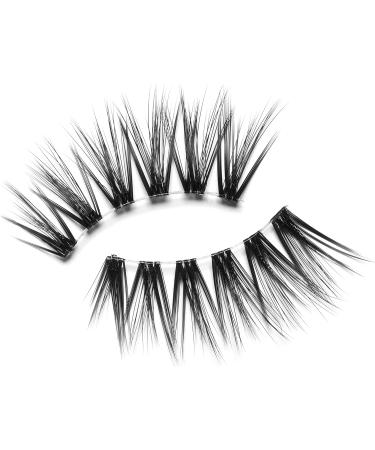 Eylure 3/4 Length False Eyelashes No 010 White Black - 1 Pair - Buy Online on SooperMarket.com