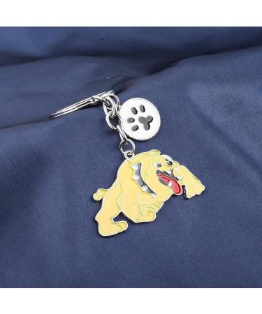 Ensianth Dog Keychain | Perfect Gifts for Dog Lovers | Puppy Paw Print Keyring for Dog Owners | Ideal Present for Dog Moms & Dads - Buy Online on SooperMarket.com
