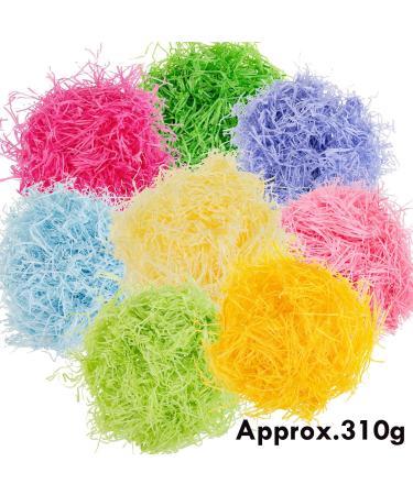Whaline 11.3 oz Multicolor Easter Grass Raffia Paper - Gift Filler for Baskets & Spring Party Decorations - Buy Online on SooperMarket.com