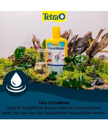 Tetra CrystalWater - Water Clarifier for Aquarium Turbidity | 100ml Bottle for Crystal Clear Water - Buy Online on SooperMarket.com