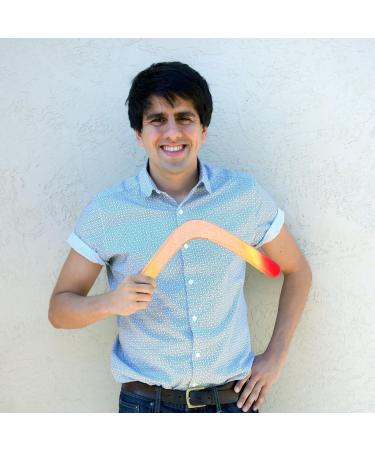 Glacier Wooden Boomerang - for Throwers 13-80! Great Returning Boomerangs - Buy Online on SooperMarket.com