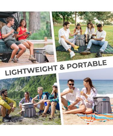 Everlasting Comfort 54 Can Backpack Cooler - Insulated Leak Proof Beach Cooler Bag for Picnics, Camping, and Beach - Ultimate Outdoor Companion - Buy Online on SooperMarket.com