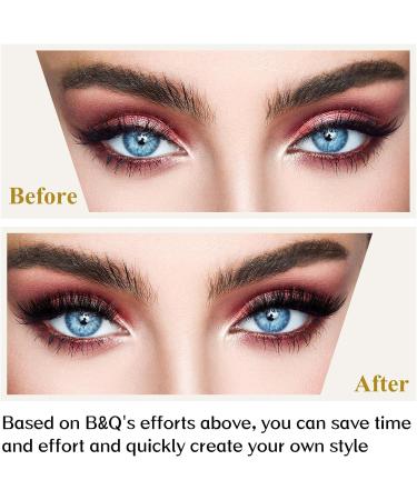 D-14mm B 25 Cluster Lashes | Mega Volume DIY Eyelash Extensions | Soft Fluffy Individual Clusters | D Curl 72 Clusters - Buy Online on SooperMarket.com