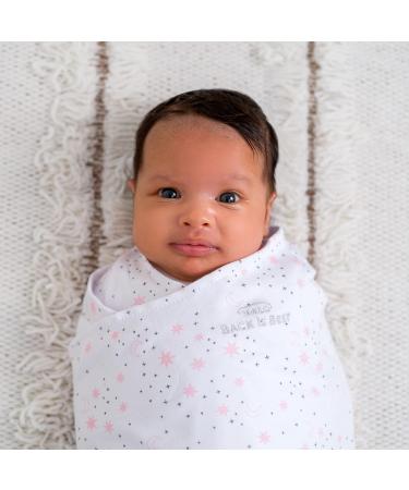HALO Baby Sleeping Bag Swaddle | 1.5 TOG Sleepsack | 100% Cotton Pink Moons Sleeping Sack | Easy Zip Access | Wearable Blanket Grow Bag | Boys & Girls 4-6 Months - Buy Online on SooperMarket.com
