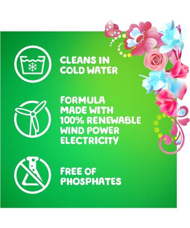 Gain + Aroma Boost Liquid Laundry Detergent - Spring Daydream Scent 107 Loads 154 fl oz | HE Compatible - Shop Now - Buy Online on SooperMarket.com