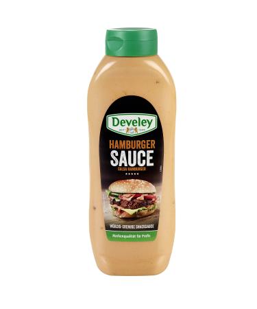 DEVELEY Hamburger Sauce pack of 4 (4 x 875 ml) 875 ml (pack of 4)