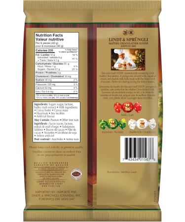 LINDT TEDDY Assorted Milk Chocolates 145 Grams Christmas Chocolate & Candy & Stocking Stuffers Bag contains Solid Milk Chocolate Hazelnut Cream & Double Milk Chocolates with Smooth Chocolate Centres Individually Wrapped Chocolate Assorted 145g - Buy Online on SooperMarket.com