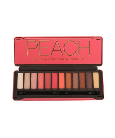 BYS Peach Eyeshadow Palette 12 g