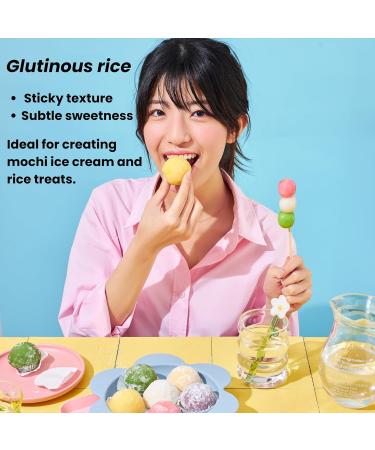 Glutinous Rice Flour 2 Packs (2 x 450g) | Rice Flour for Baking and Cooking | Mochiko Sweet Rice Flour with Chewy Texture for Desserts | Rice Flour Gluten Free - Buy Online on SooperMarket.com