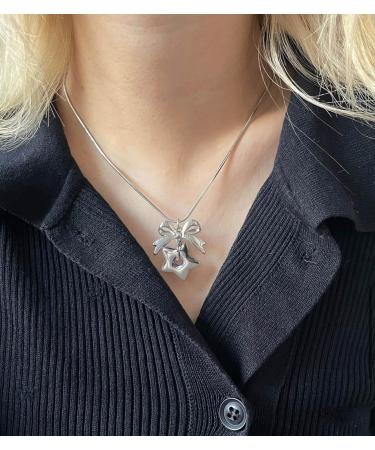 Oralgos Adjustable Necklace - Snake Bones Loop Collarbone Chain | French Style Jewelry for Women - Buy Online on SooperMarket.com