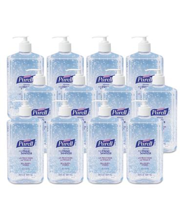 Purell 302312 Advanced Instant Hand Sanitizer 20oz Pump Bottle - Pack of 12 - Buy Online on SooperMarket.com